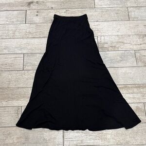 Heath Ceramics Classic Black Maxi Skirt